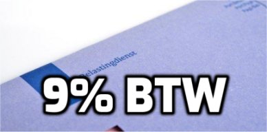 9% btw tarief huisschilderen